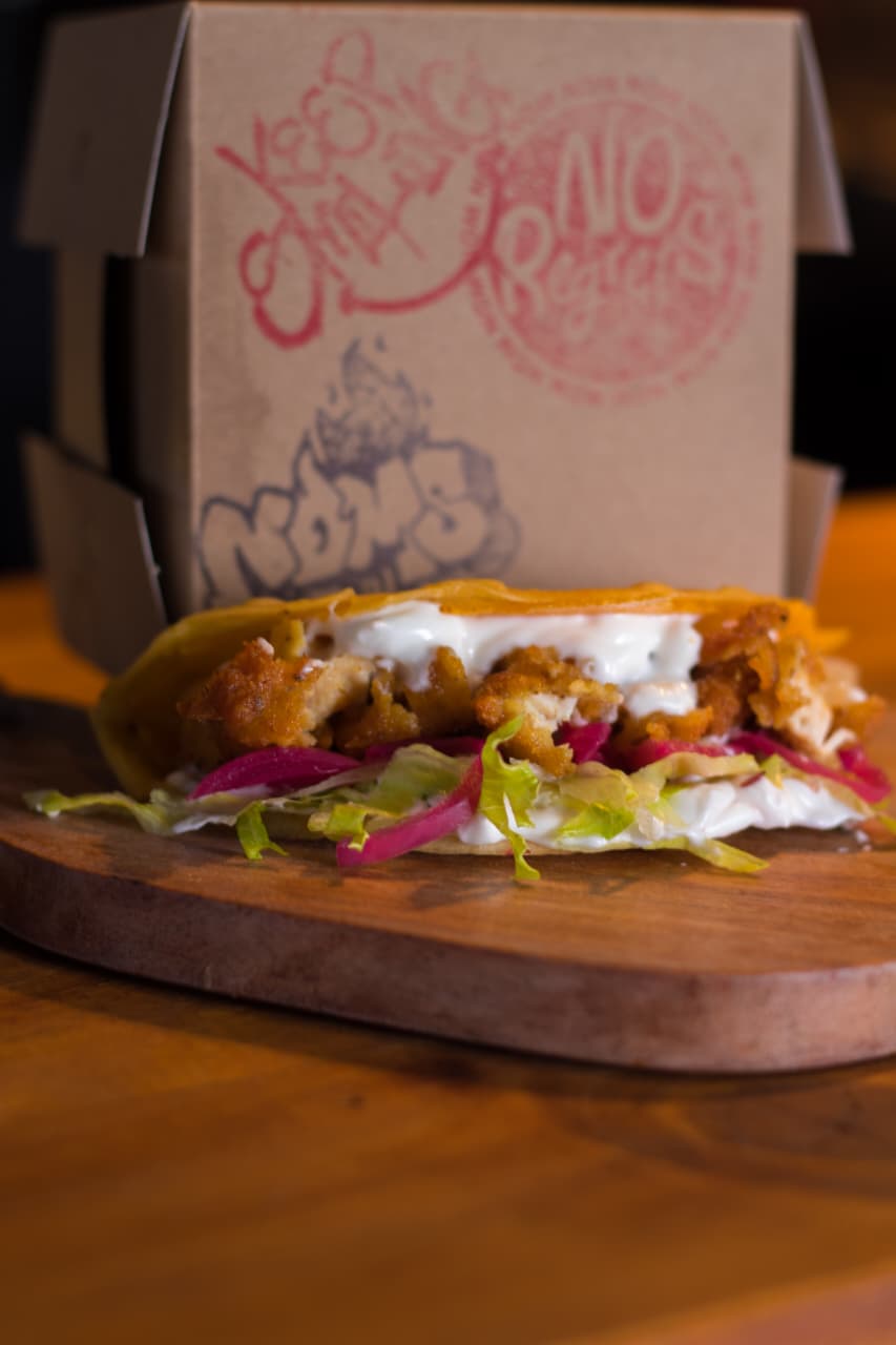 Chicken taco